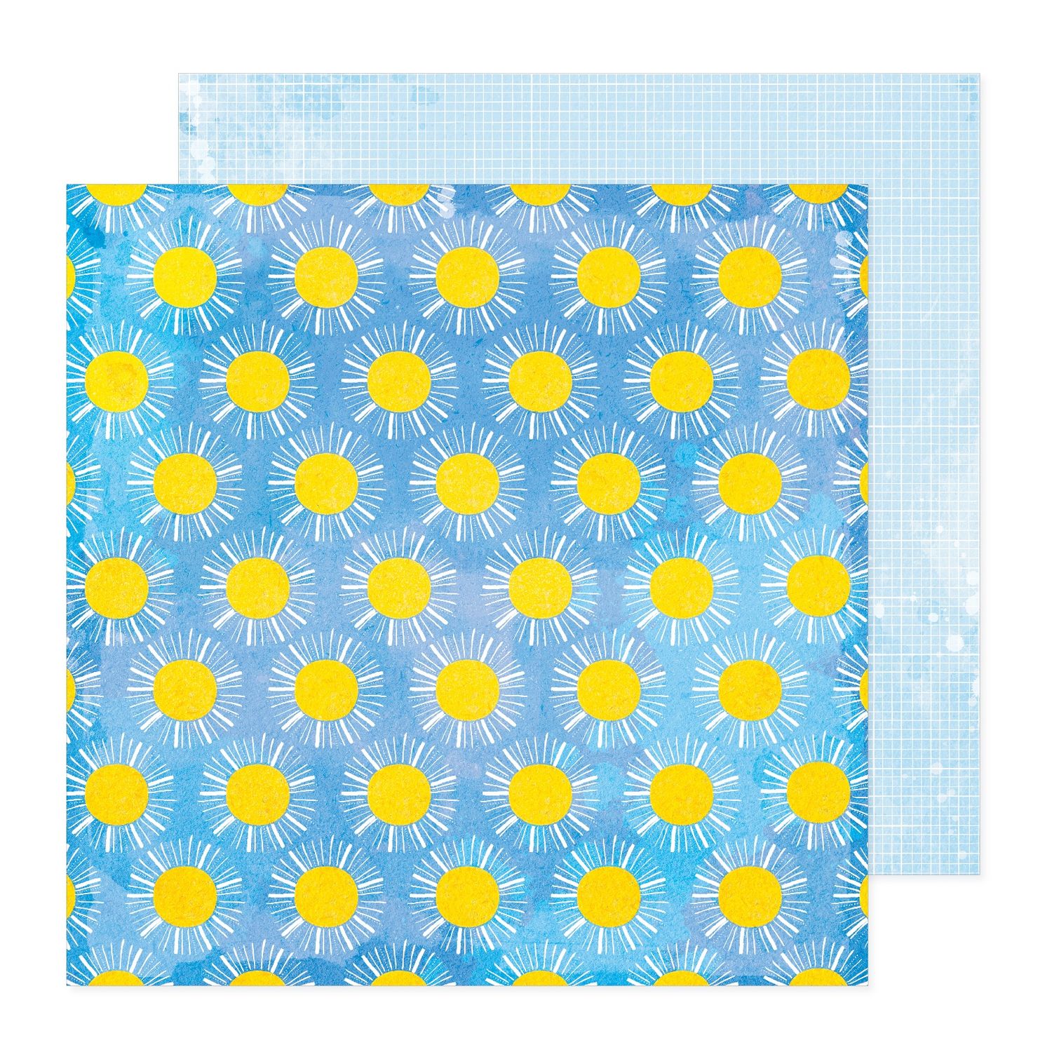12x12 Double-Sided Paper - Sunspot - Bold And Bright Collection