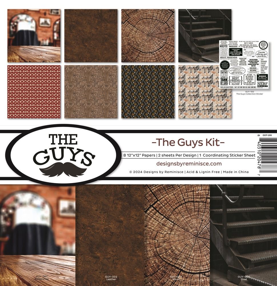 12x12 Collection Kit - The Guys Collection