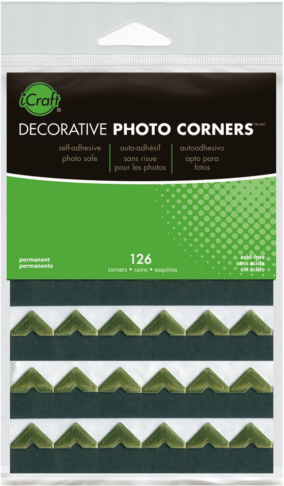 Gold Photo Corners - Sheets