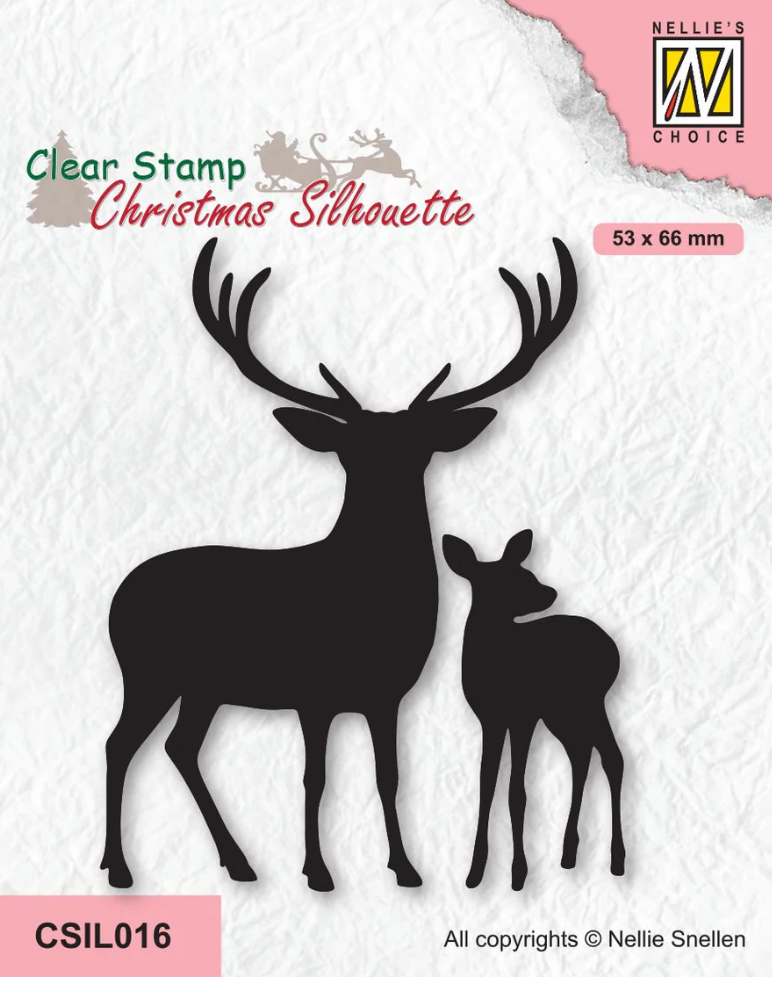 Deer With Young - Stamp Set