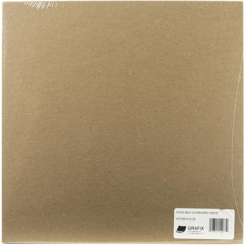 Natural - Medium Weight Chipboard Sheet - Open Stock