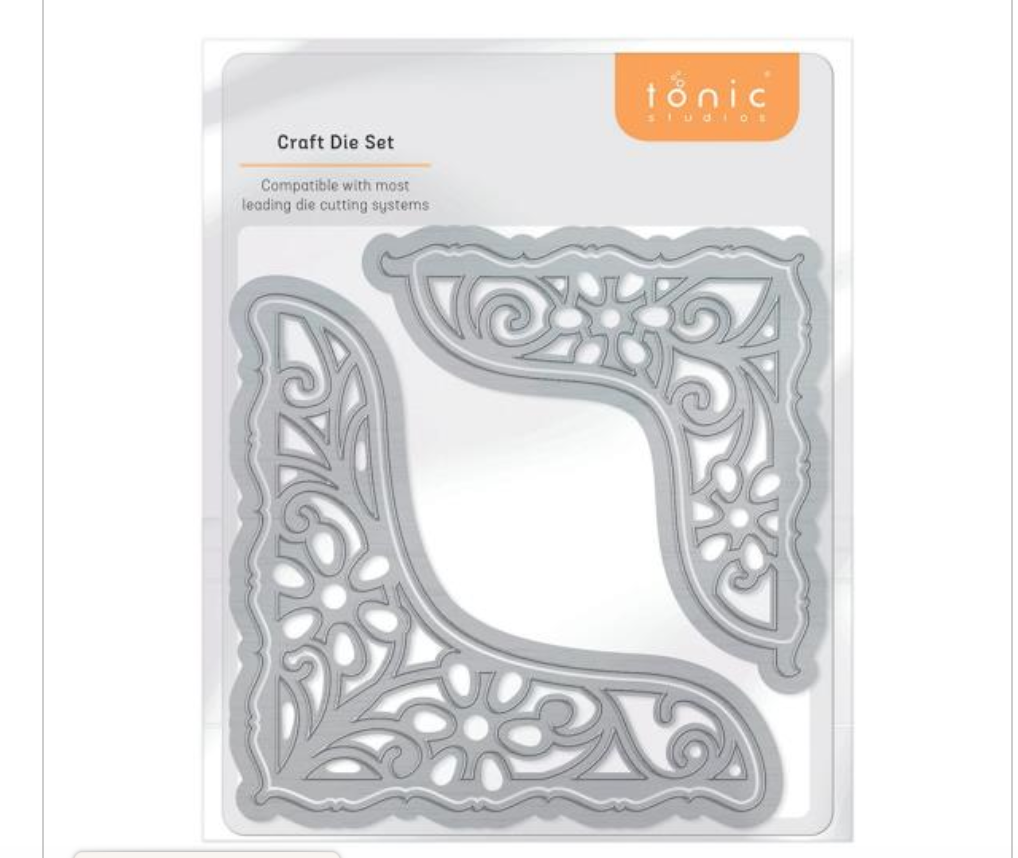 Delicate Daisy Corner Pair - Die Set