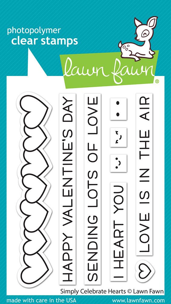 Simply Celebrate Hearts Bundle - Die and Stamp Set