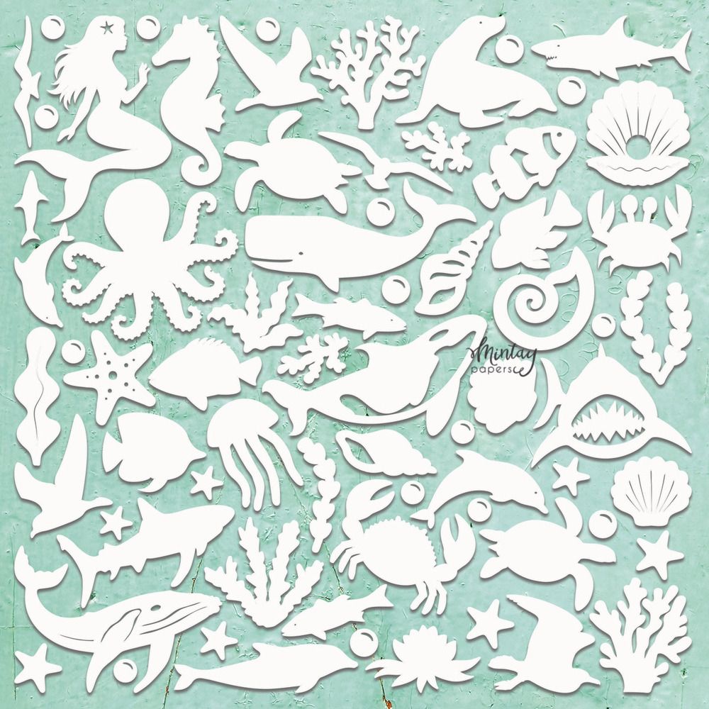 Sealife - Chippies Chipboard