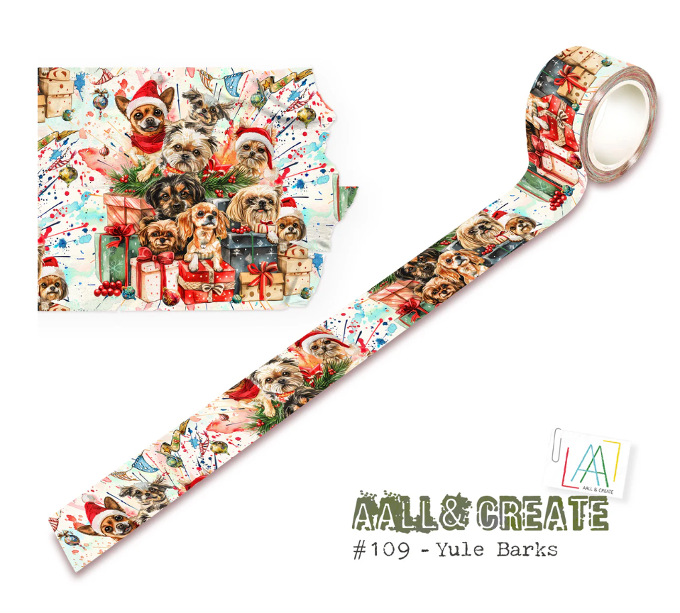 Yule Barks - #109 - Layering Washi Tape