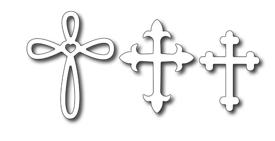 Small Crosses Trio - Die Set