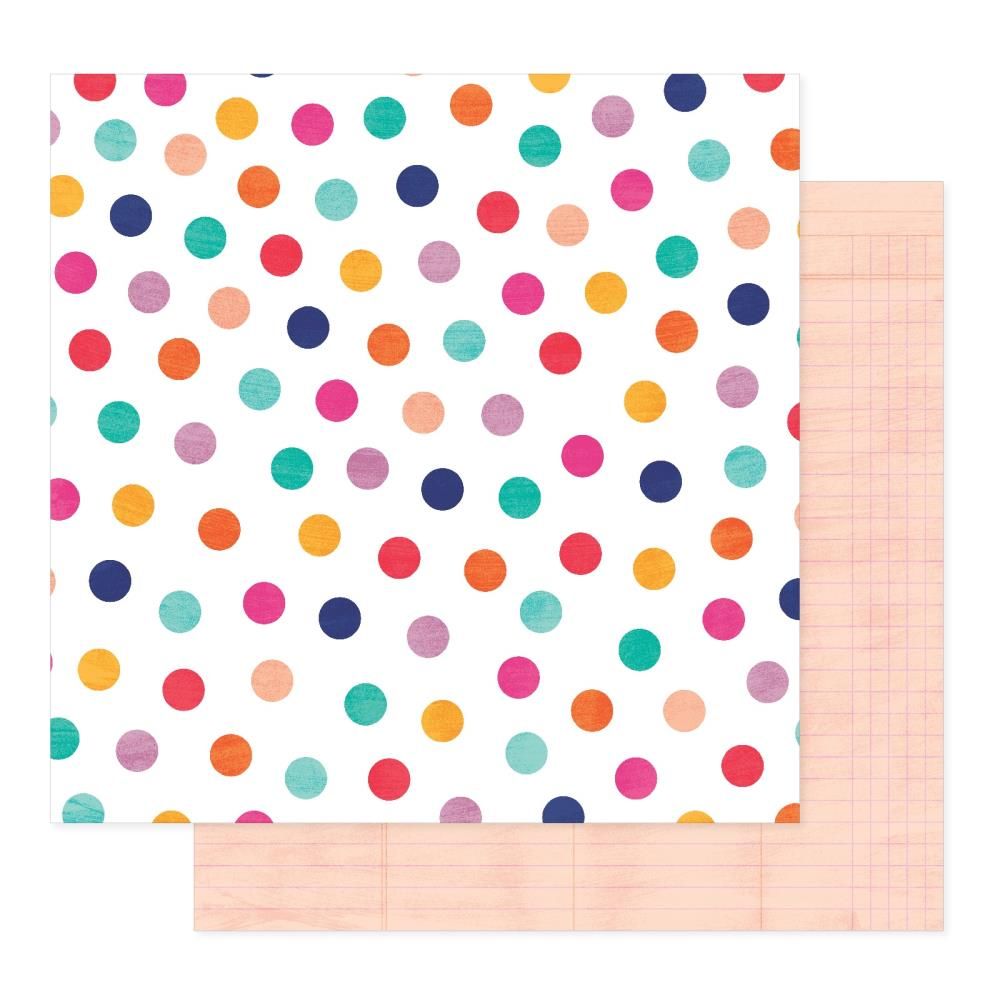 Sprinkle Kindness - 12x12 Double-Sided Paper - Reasons To Smile Collection