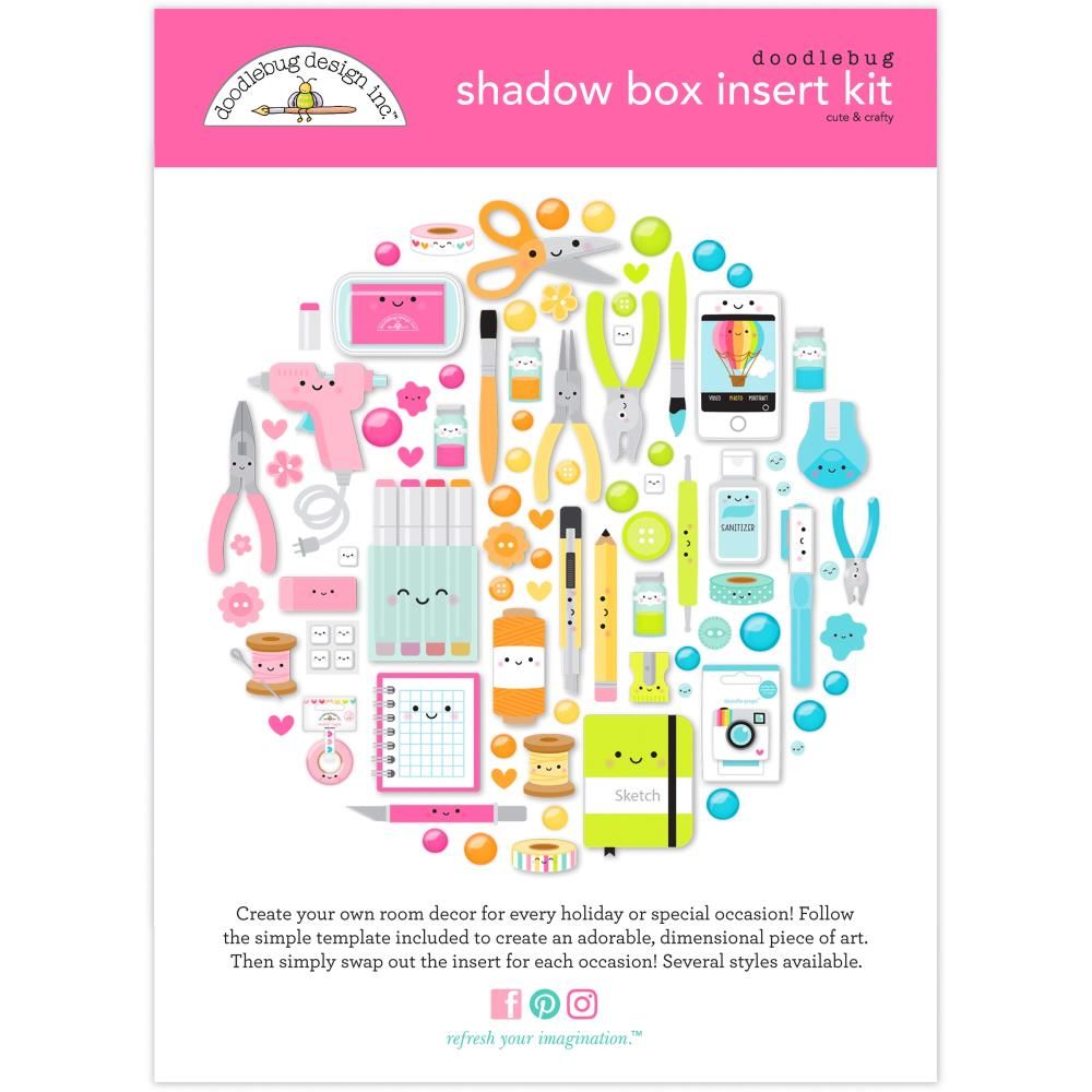 Cute &amp; Crafty - Shadow Box Insert Kit