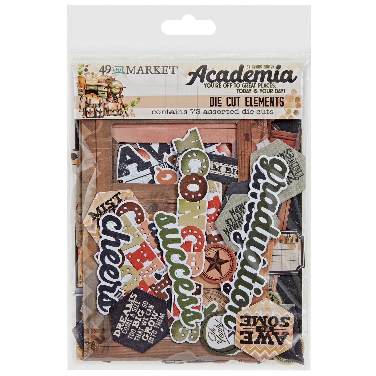 Elements Die-Cuts - Academia Collection
