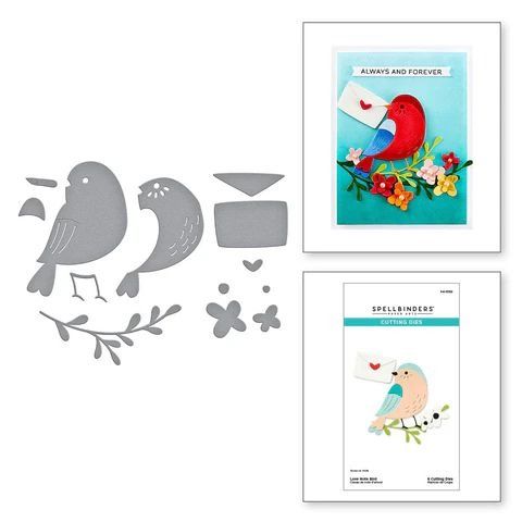 Love Note Bird - Die Set
