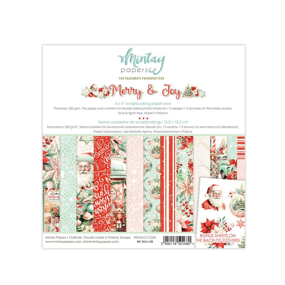 6x6 Paper Pad - Merry &amp; Joy Collection
