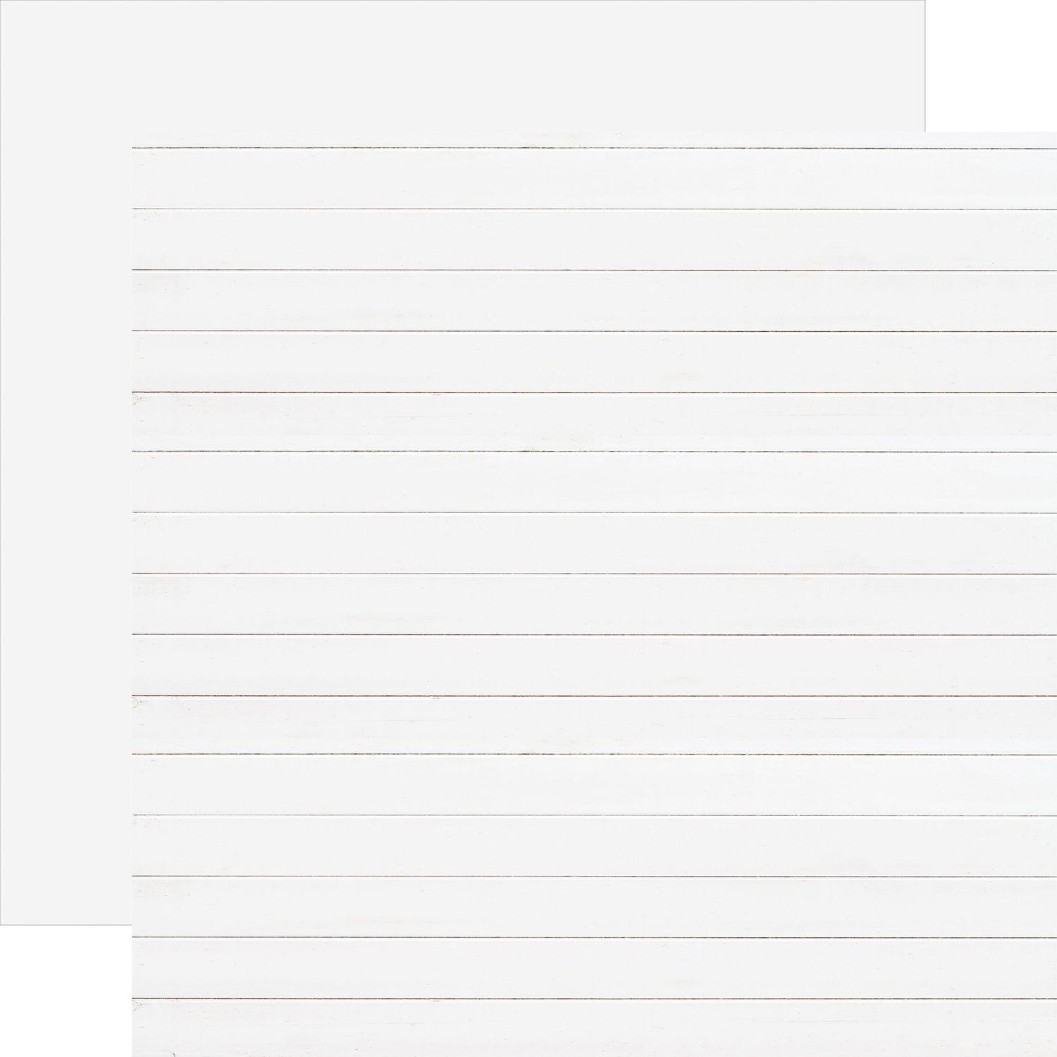 12x12 Double-sided Paper - Shiplap - Cool Wood Grains Collection