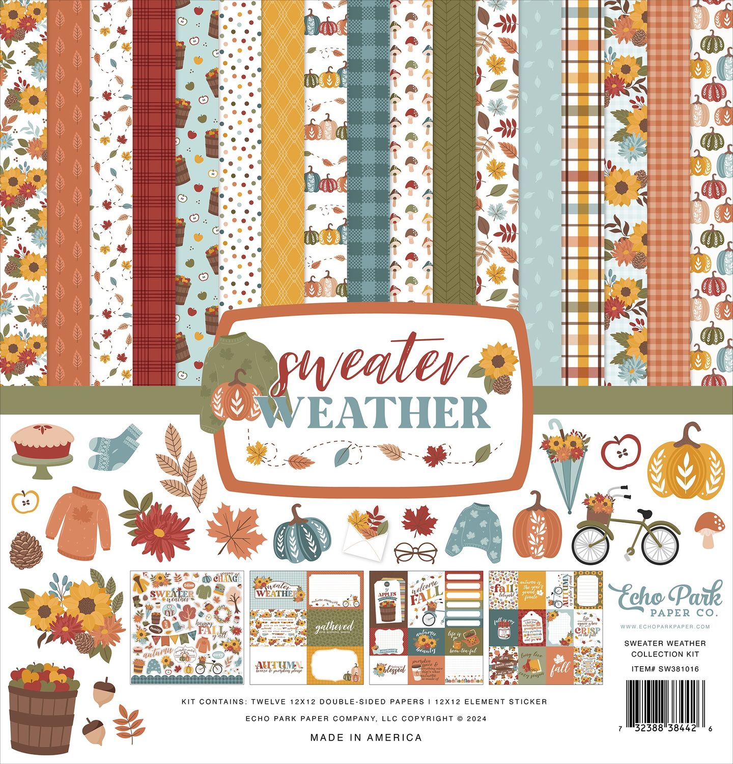12x12 Collection Kit - Sweater Weather Collection