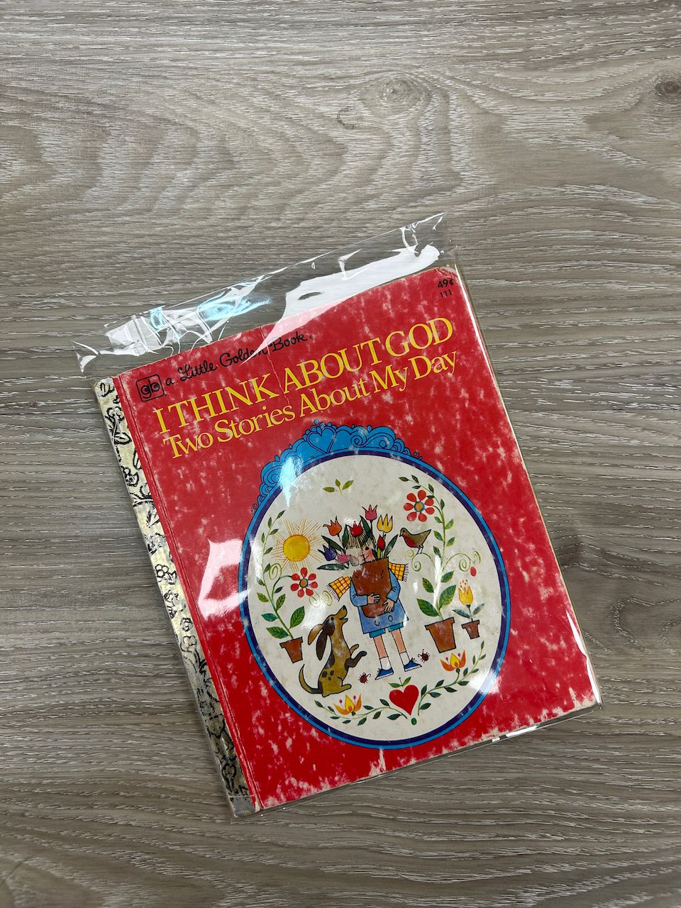 I Think About God - Vintage Little Golden Book