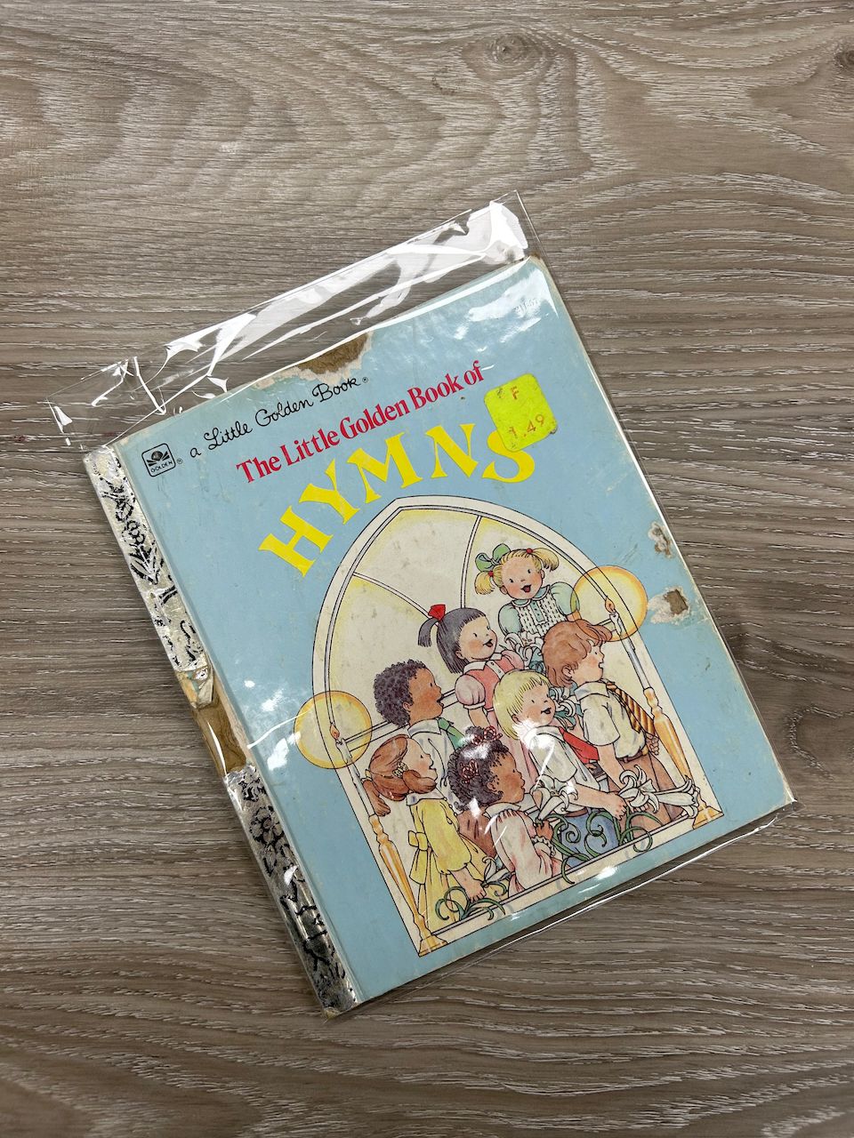 The Little Golden Book of Hymns - Vintage Little Golden Book