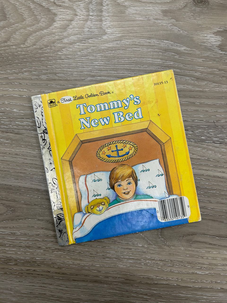 Tommy&#39;s New Bed - Vintage First Little Golden Book