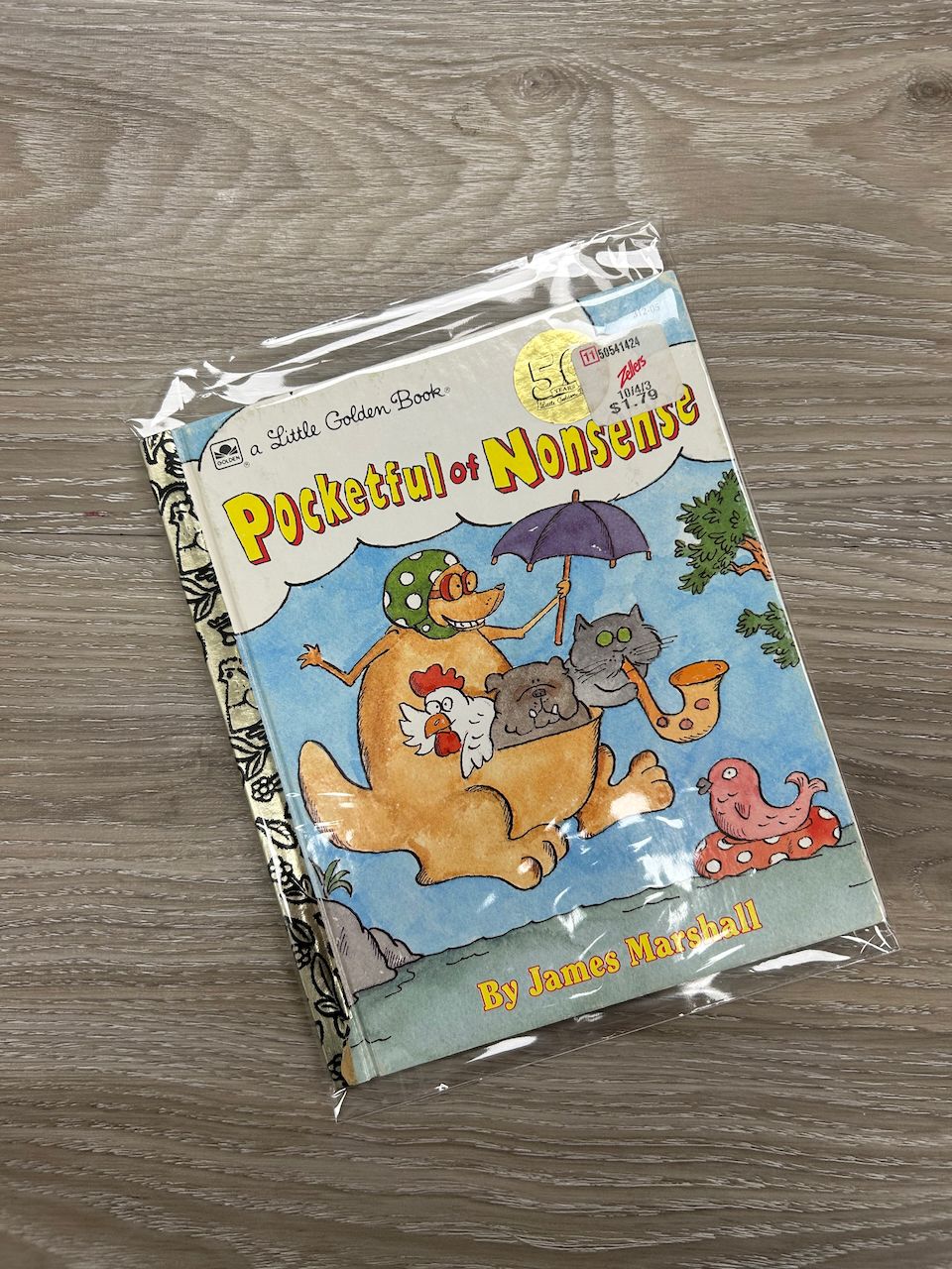 Pocketful of Nonsense - Vintage Little Golden Book