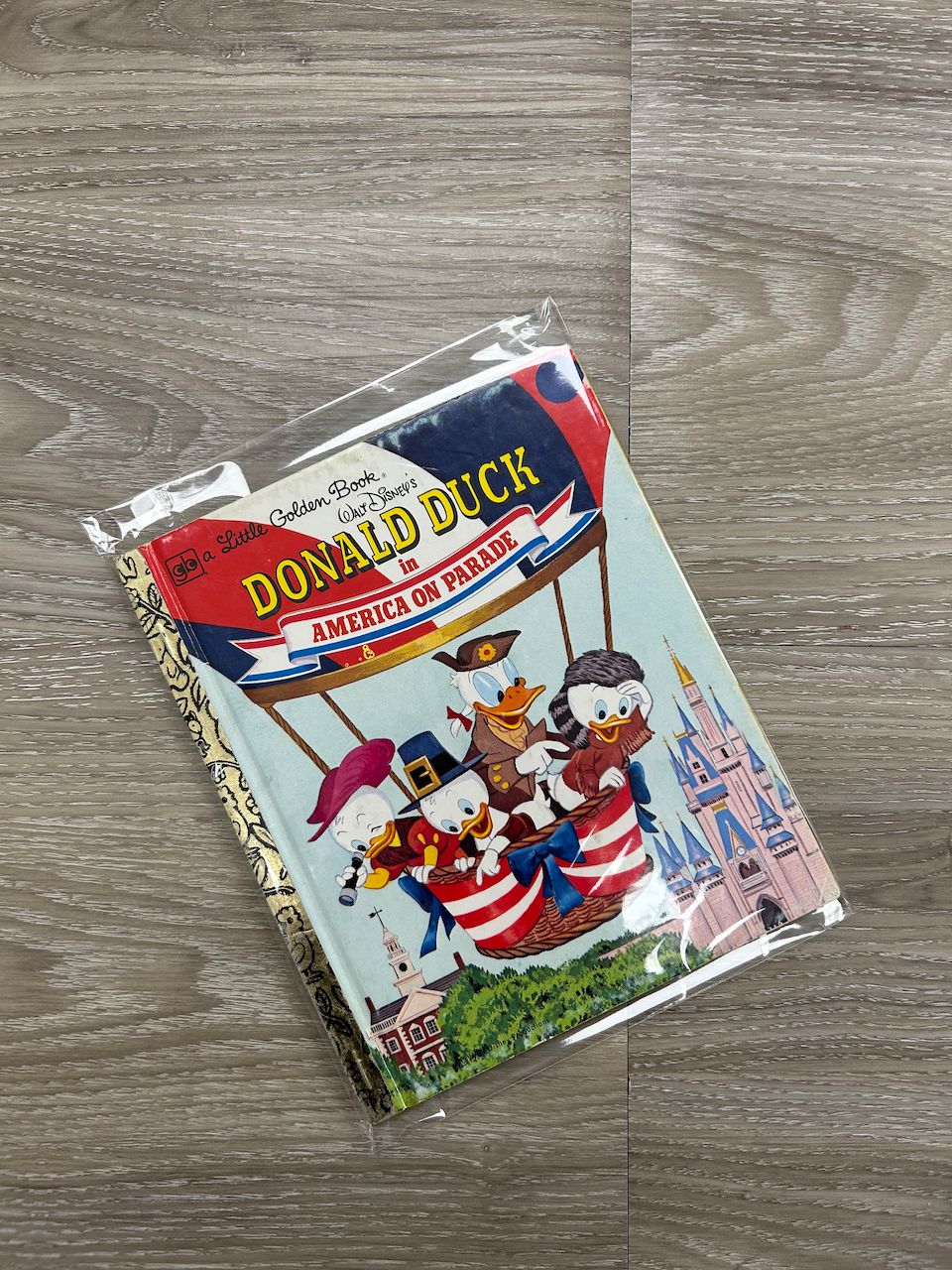 Donald Duck in America on Parade - Vintage Little Golden Book