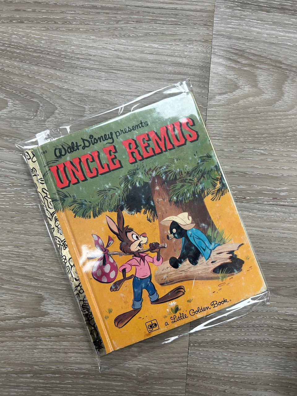 Walt Disney Presents Uncle Remus - Vintage Little Golden Book