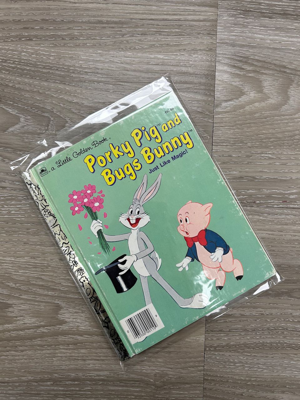 Porky Pig and Bugs Bunny - Vintage Little Golden Book