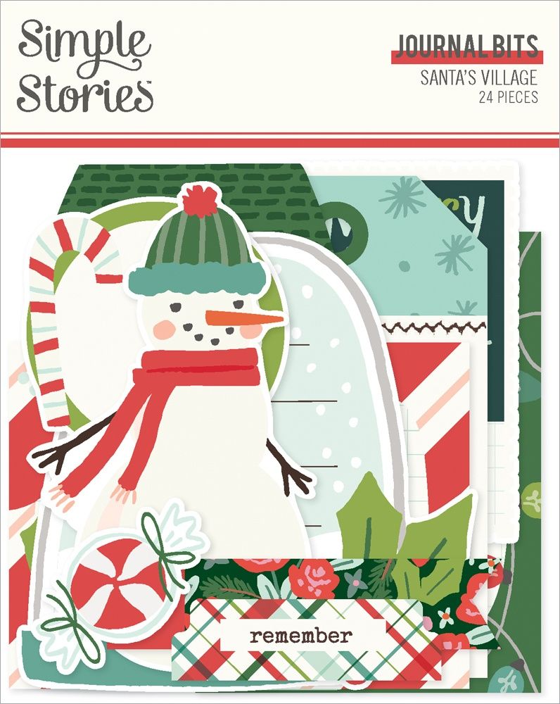 Journal Bits - Santa&#39;s Village Collection