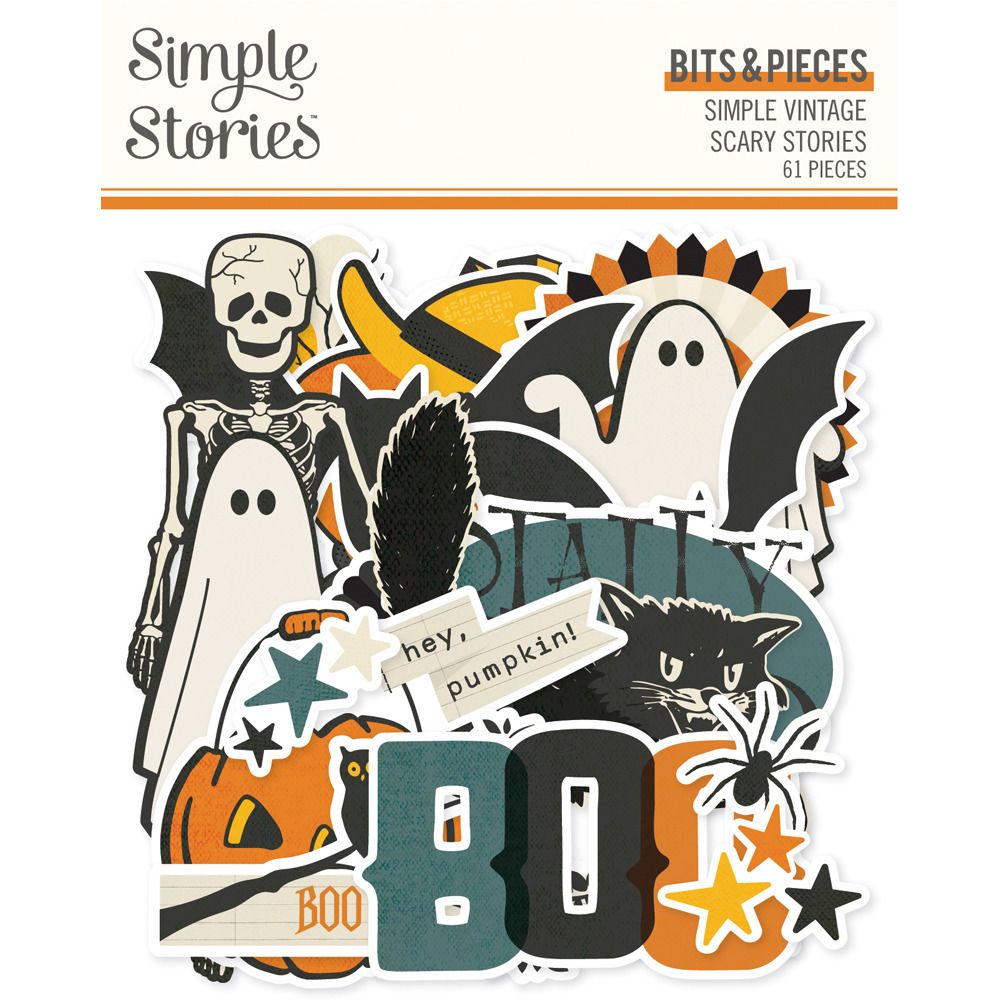Bits &amp; Pieces - Simple Vintage Scary Stories Collection