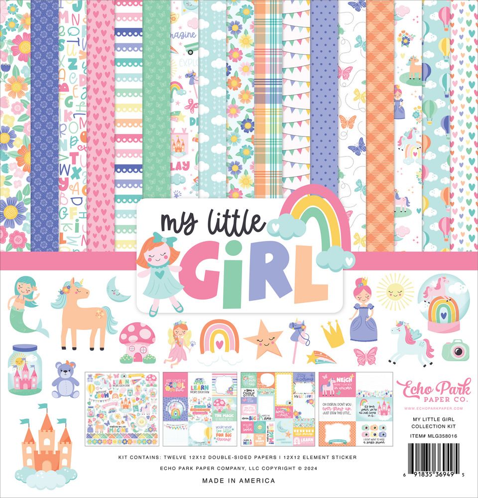 12x12 Collection Kit - My Little Girl Collection