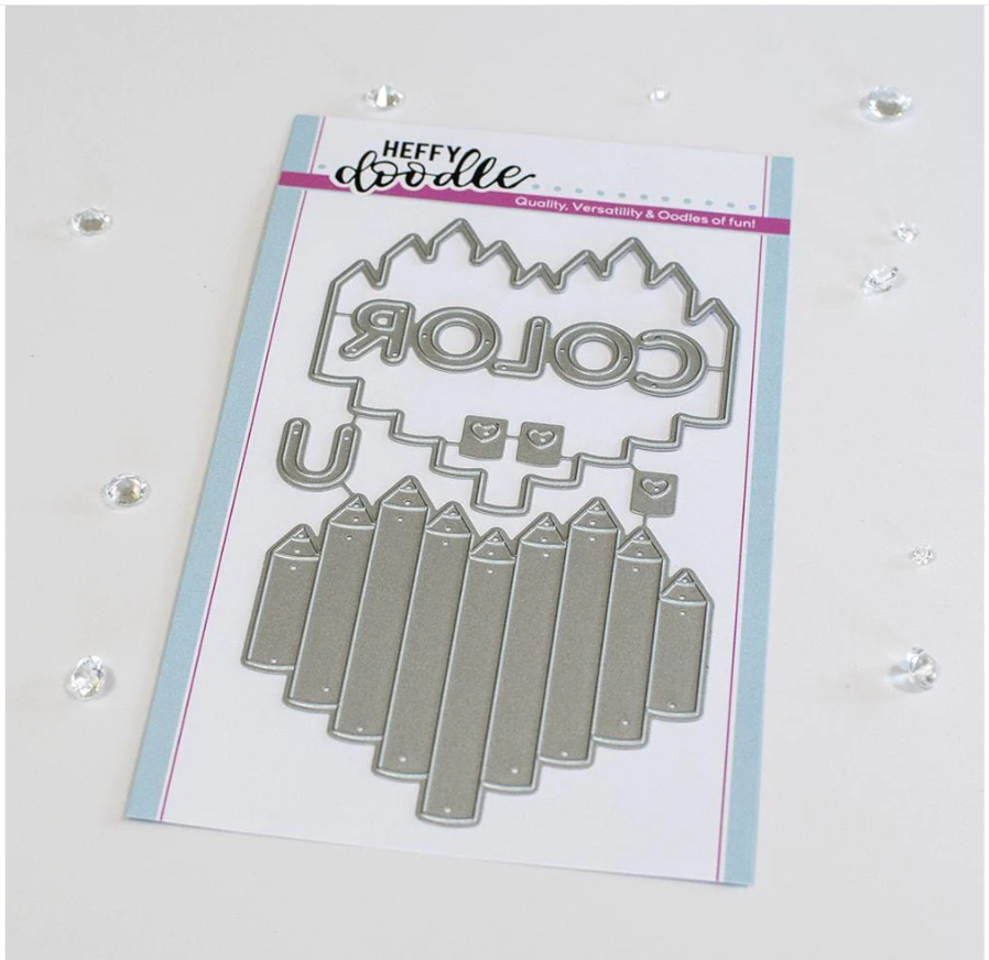 Heart Pencil - Die Set