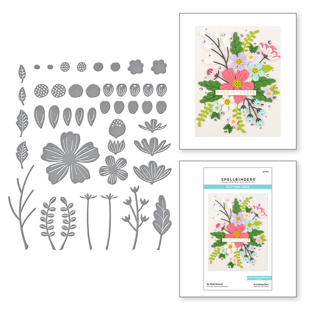 Be Bold Blooms - Die Set