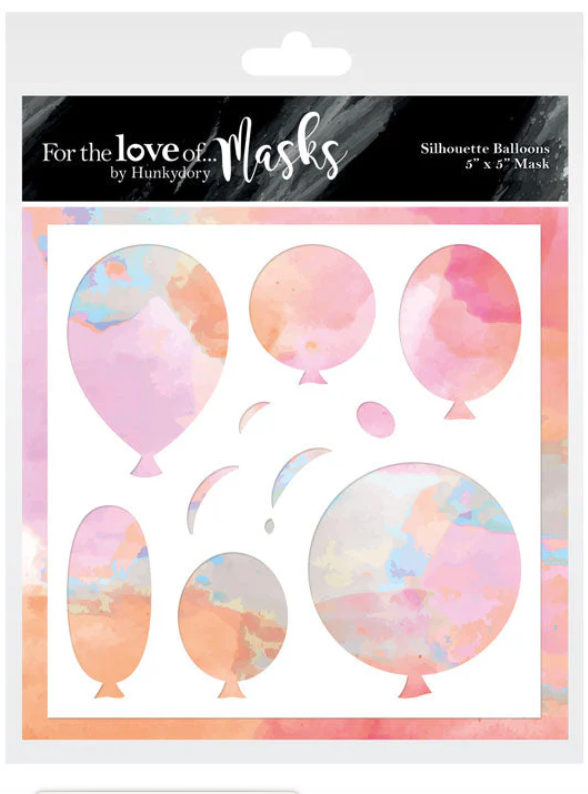 Silhouette Balloons - Stencil