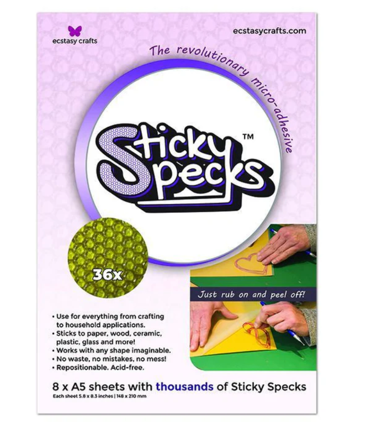 A5 Sheets - Sticky Specks