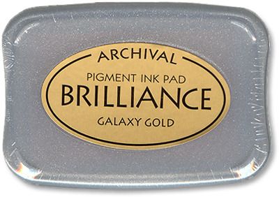 Galaxy Gold - Brilliance Pigment Ink Pad