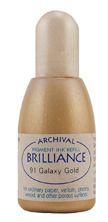 Galaxy Gold - Re-inker - Brilliance Pigment Ink Pad