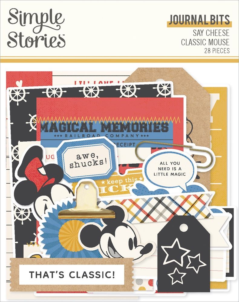 Journal Bits - Say Cheese Classic Mouse