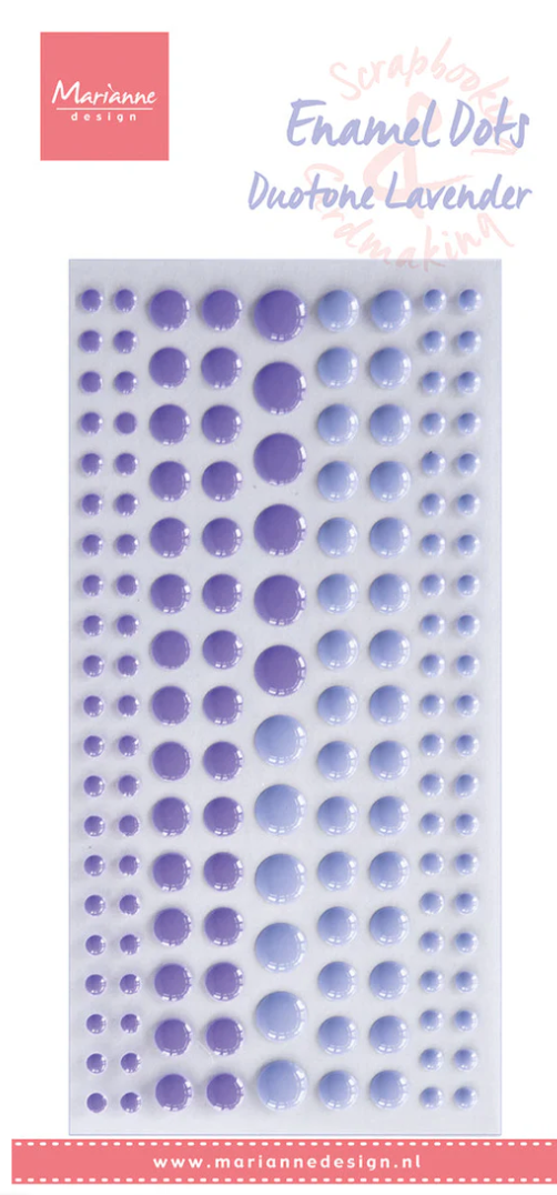 Duotone Lavender - Enamel Dots