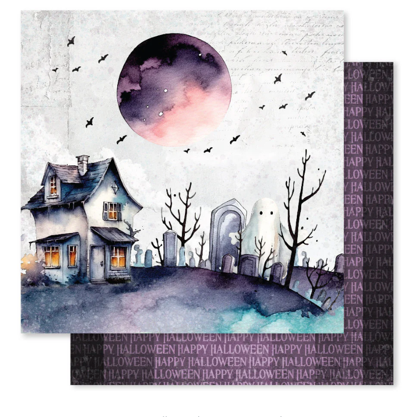 12x12 Double-sided Paper - Spooky Halloween Collection