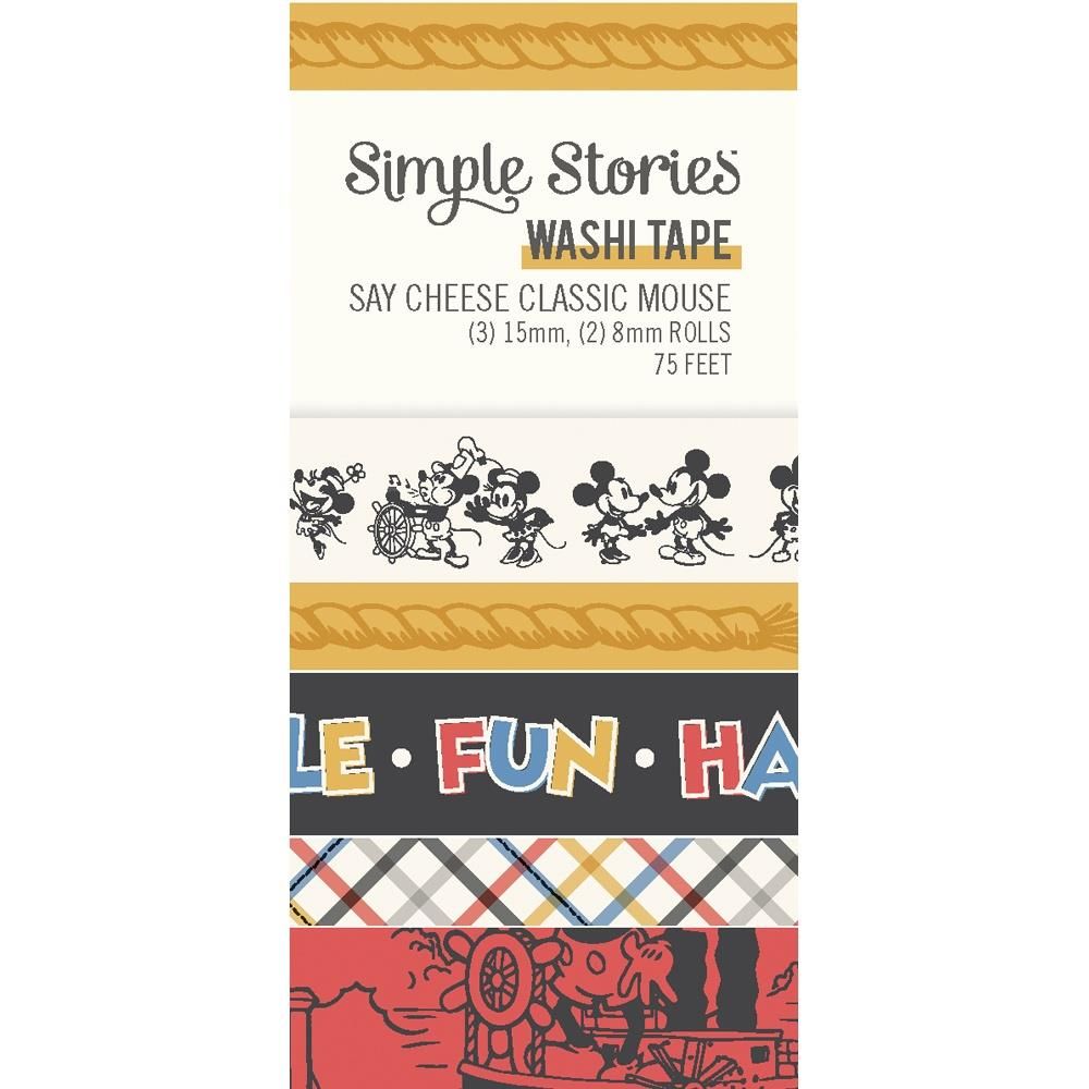 Washi Tape Set - Say Cheese Classic Mouse