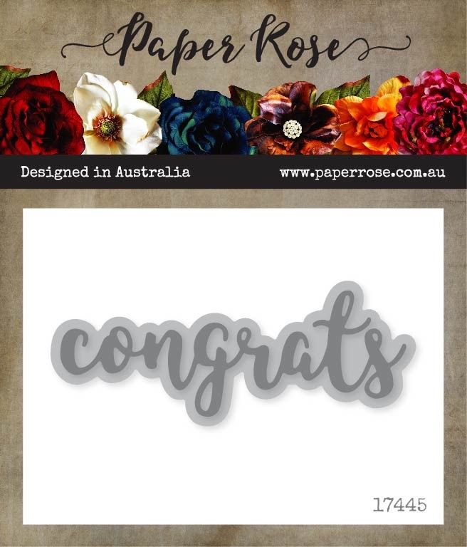 Congrats Layered - Die Set