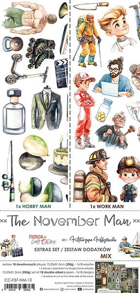 Extras Set - Mix - November Man Collection