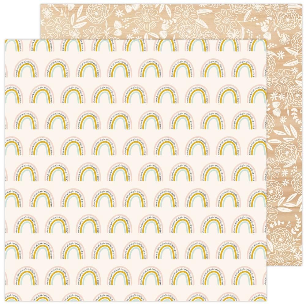 12x12 Double-Sided Paper - Over The Rainbow - Reaching Out Collection