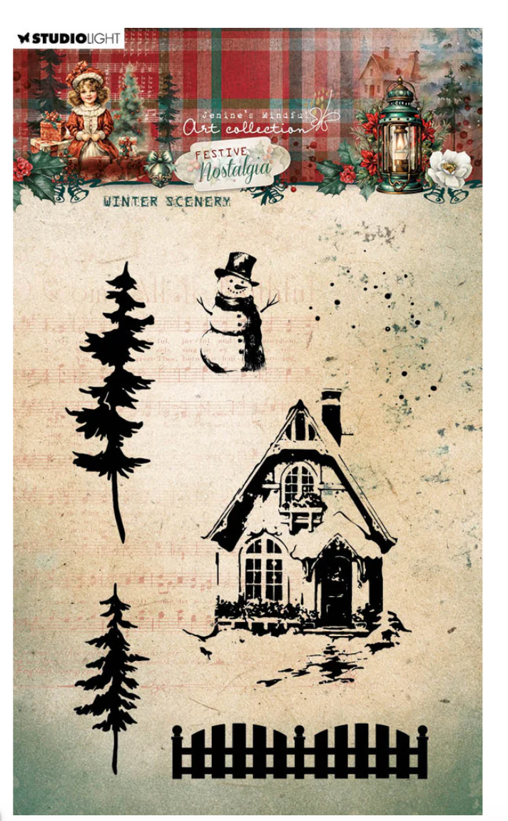 Winter Scenery - Stamp Set