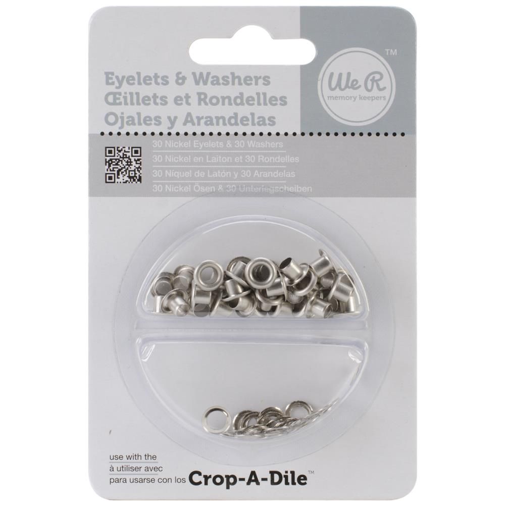 Nickel - Eyelets &amp; Washers