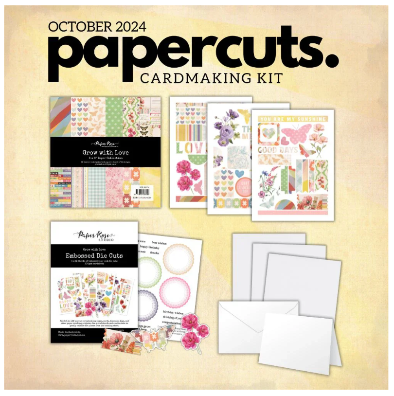 October - Papercuts Cardmaking Kit