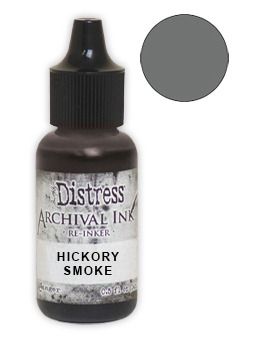 Hickory Smoke - Distress Archival Ink - Re-inker