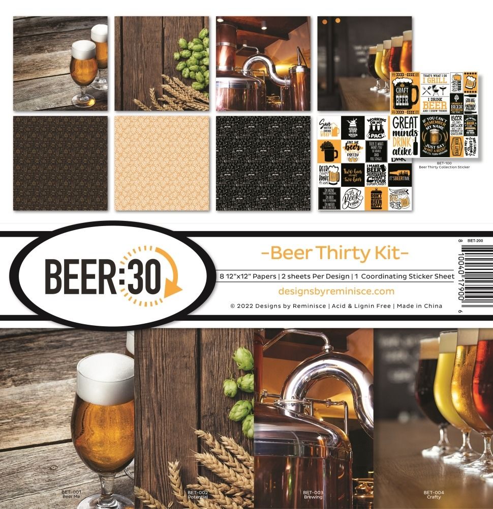 12x12 Collection Kit - Beer-Thirty