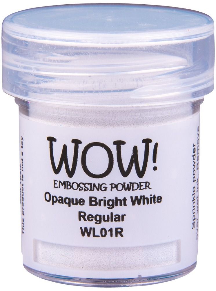 Opaque Bright White - Regular - Embossing Powder