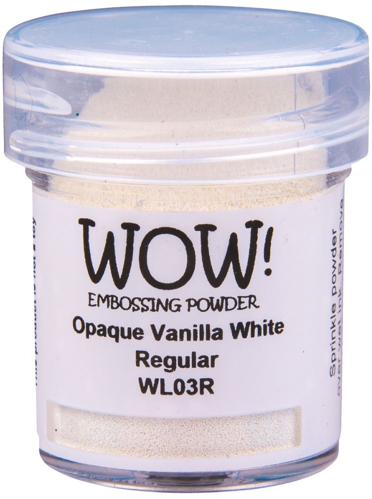 Vanilla White - Opaque - Regular - Embossing Powder