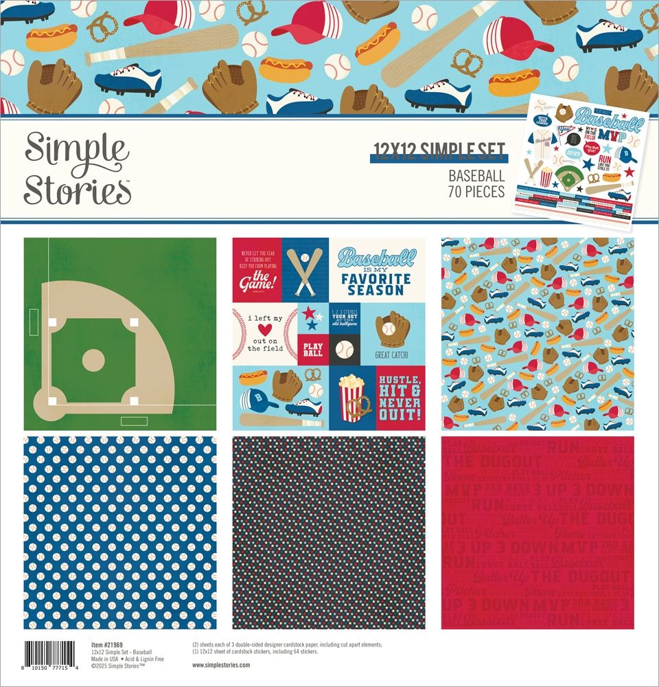 12x12 Collection Kit - Baseball Collection