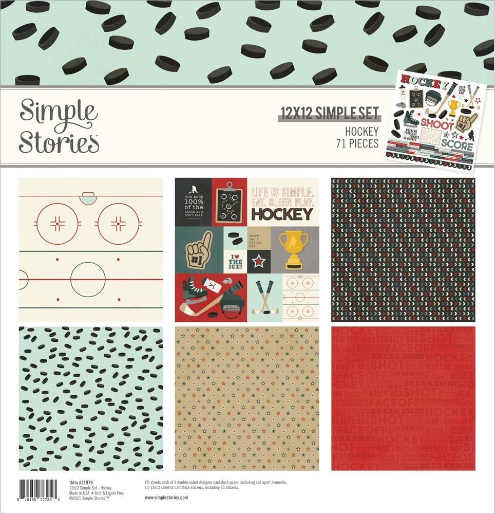 12x12 Collection Kit - Hockey Collection