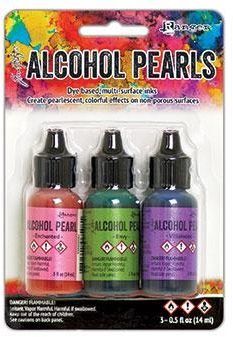 Set 3 - Tim Holtz Alcohol Pearls Ink Set